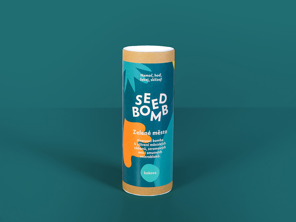 Seedbomby Zelené město – 4 kuličky