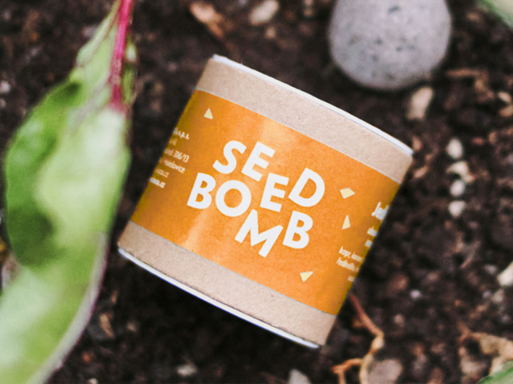 Seedbomba Živá zahrádka (1 ks)