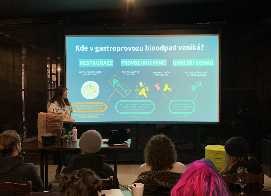 Workshop třídění odpadu v gastroprovozu