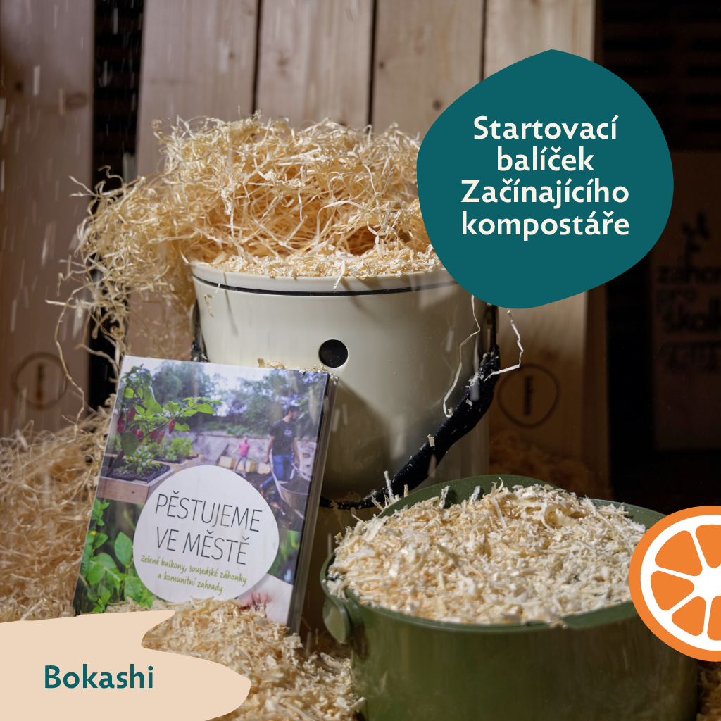 Startovací balíček začínajícího kompostáře – Bokashi